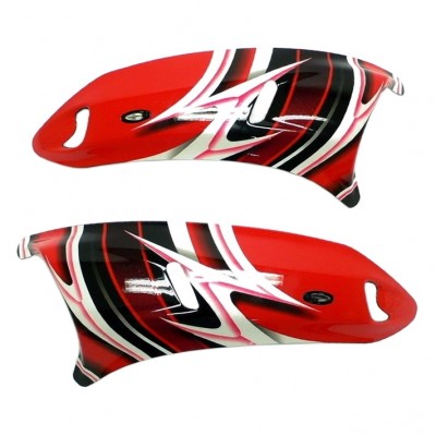 Arai typ-10 RX-7 GP difusery Randy Red replica vel.XXL